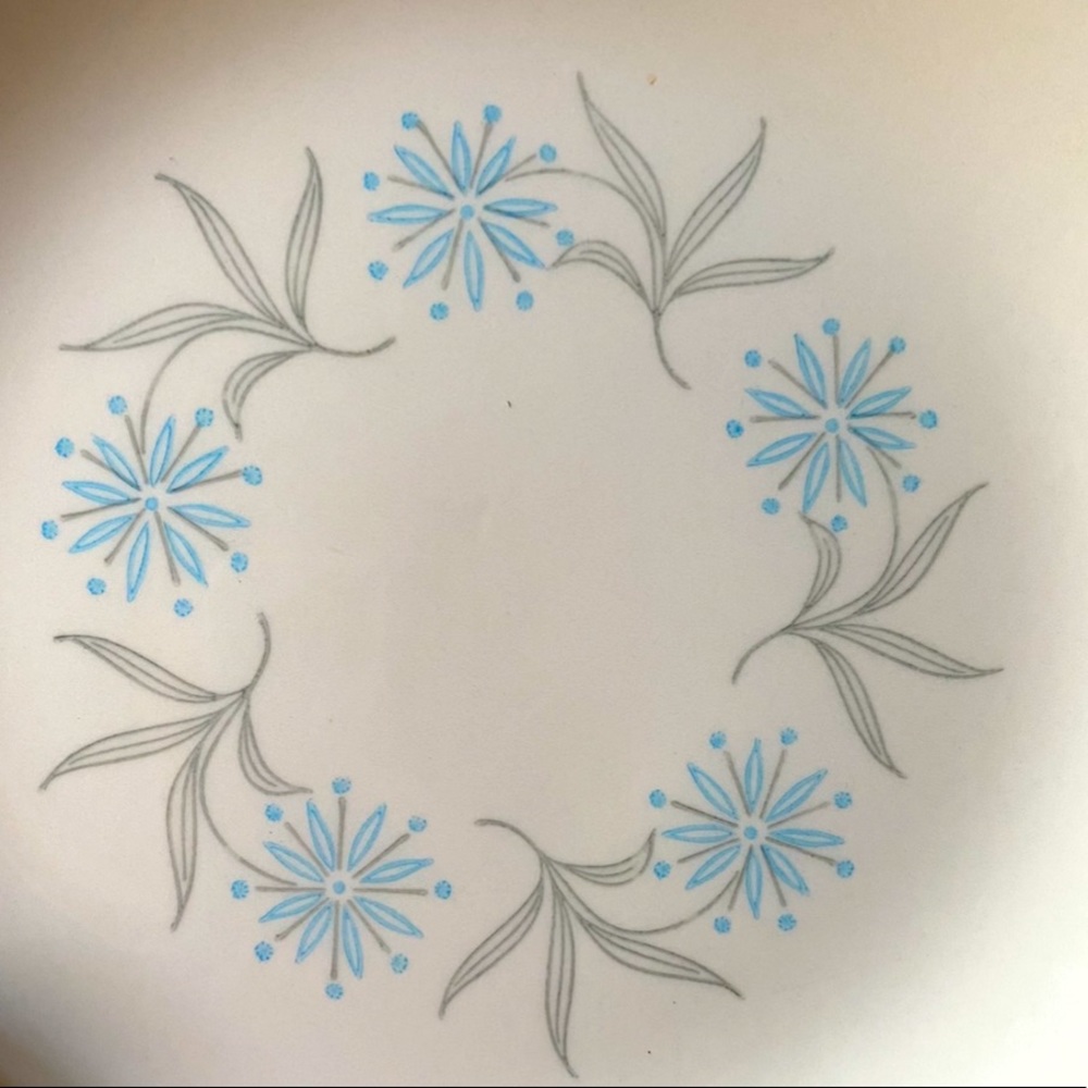 Homer Laughlin Blue Star Luncheon plates